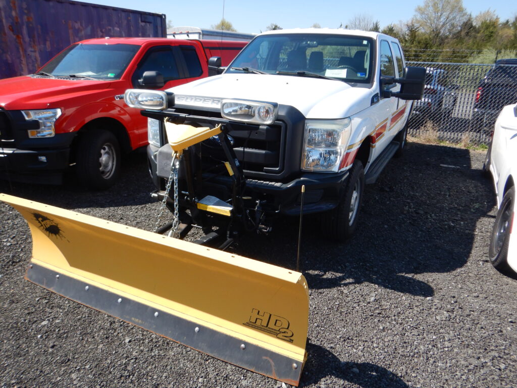 2016 Ford F250 with Snowplow