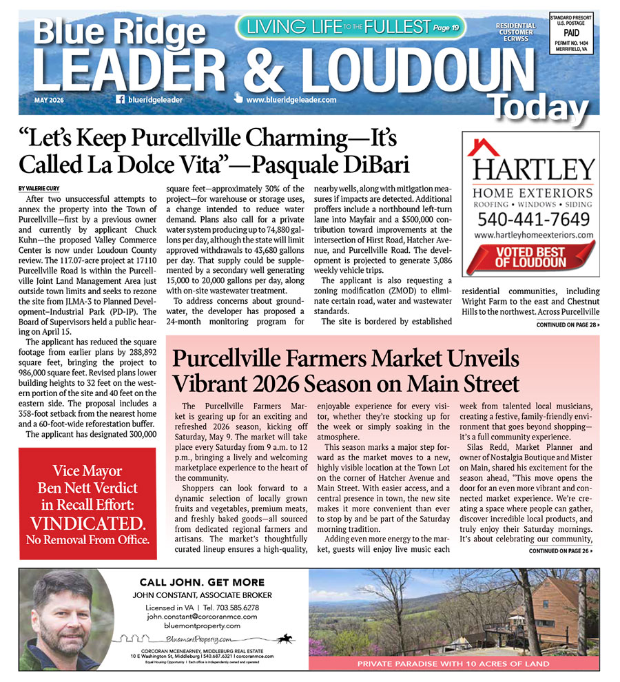 May 2026 Blue Ridge Leader & Loudoun Today