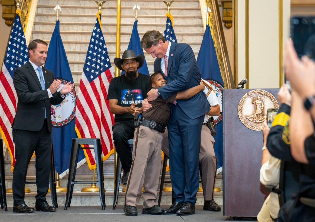 Official Photo by Kaitlyn DeHarde, Office of Governor Glenn Youngkin.