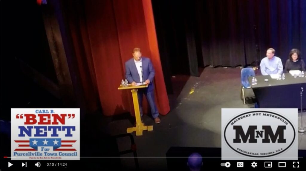 Candidate forum 2024