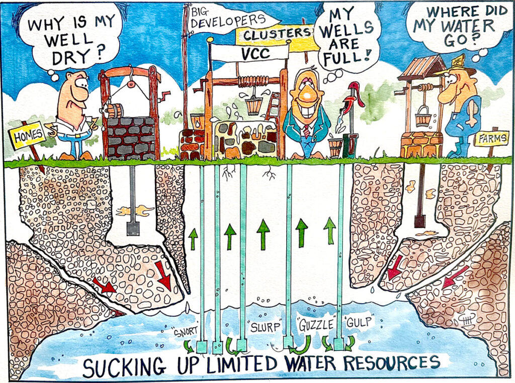 Editorial cartoon by Chip Beck