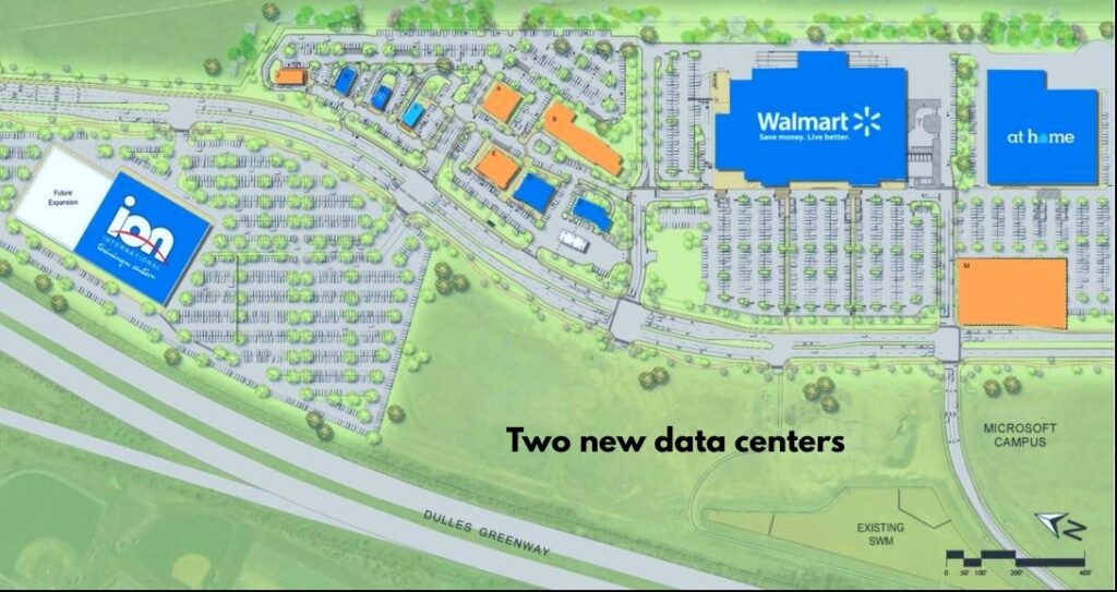 Compass Creek data campus diagram