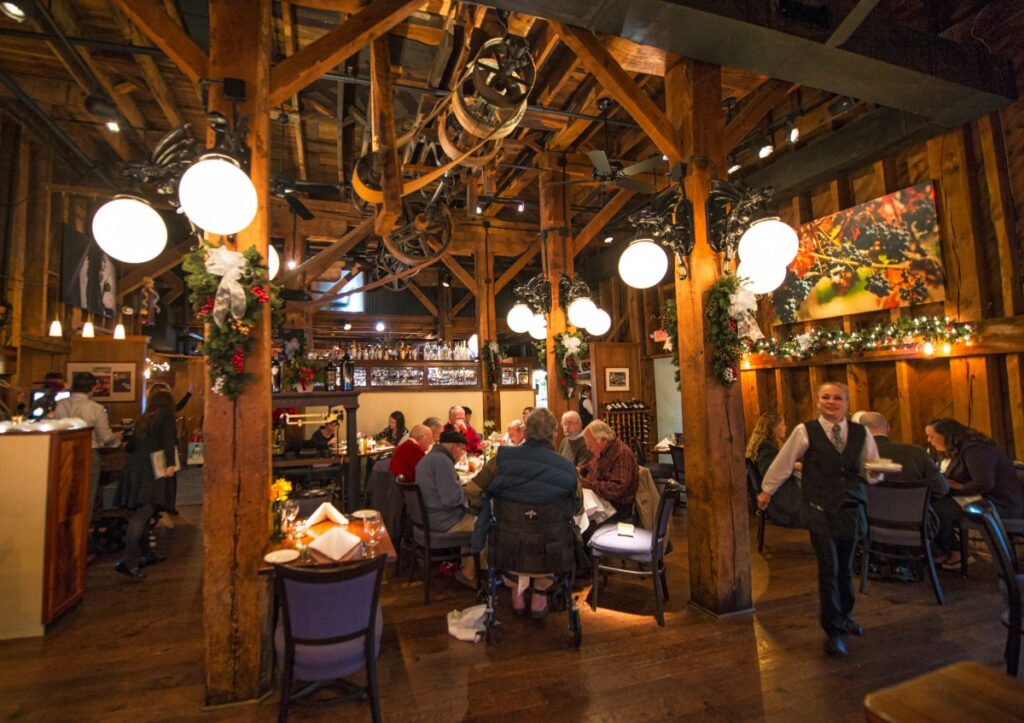 Tuscarora Mill Restaurant - Inside Bar Area